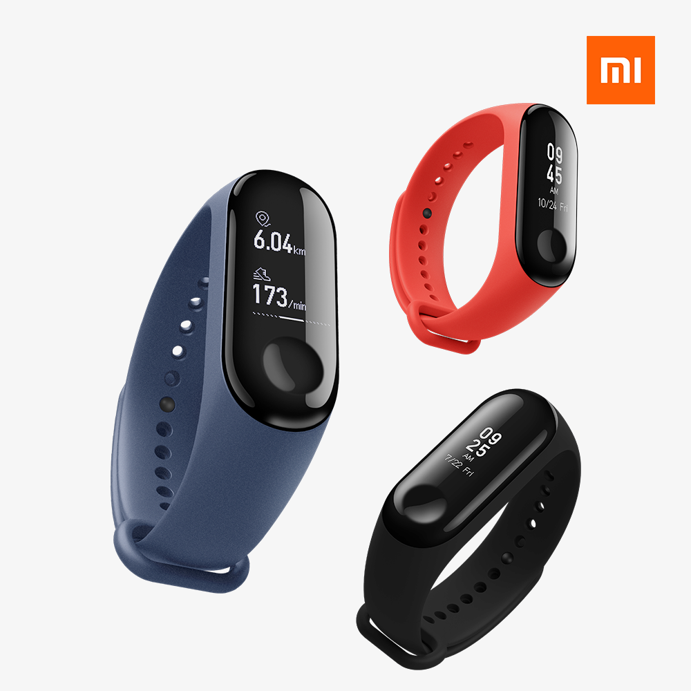 Mi band 3 カラーバンド